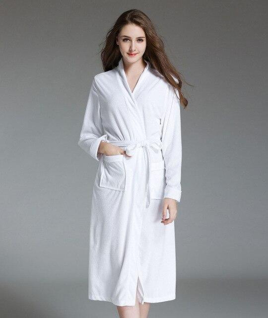 Terry Cotton Bathrobe for Women 2 Terry Cotton Bathrobe for Women - Image 2