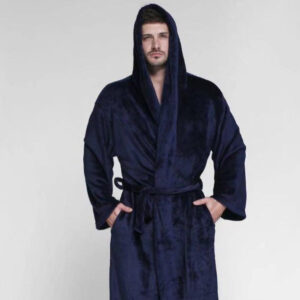 Extra-Soft Bathrobe for Men - Hooded