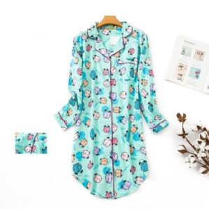 Sky Blue Nightshirt for Women