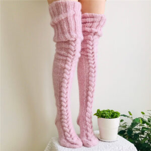 Winter-Weight Fleece Socks for Women