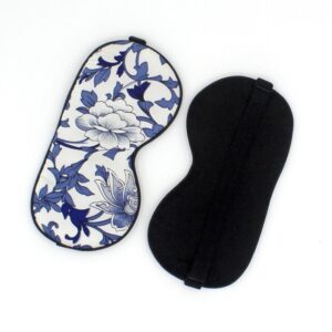 Blue Printed Sleep Mask