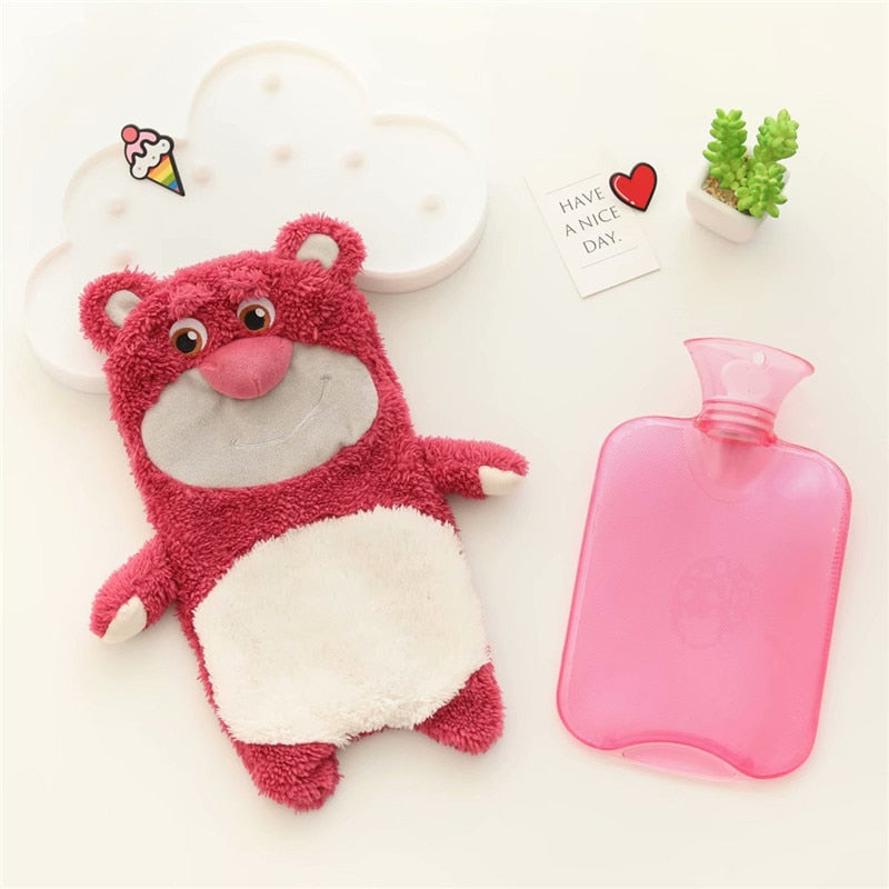 Plush Bear Motif Hot Water Bottle 1 Plush Bear Motif Hot Water Bottle