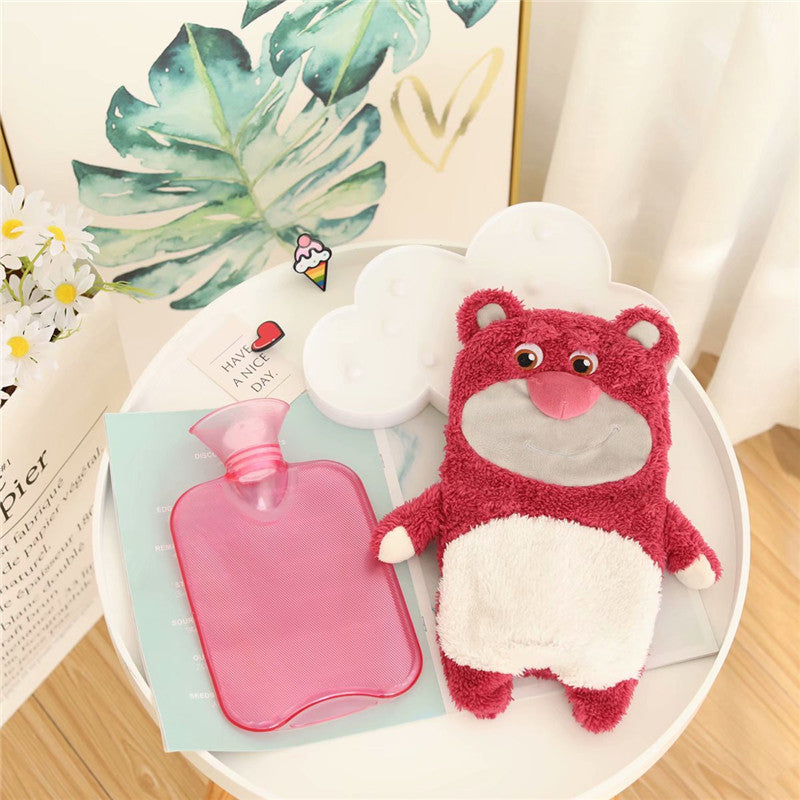 Plush Bear Motif Hot Water Bottle 2 Plush Bear Motif Hot Water Bottle - Image 2