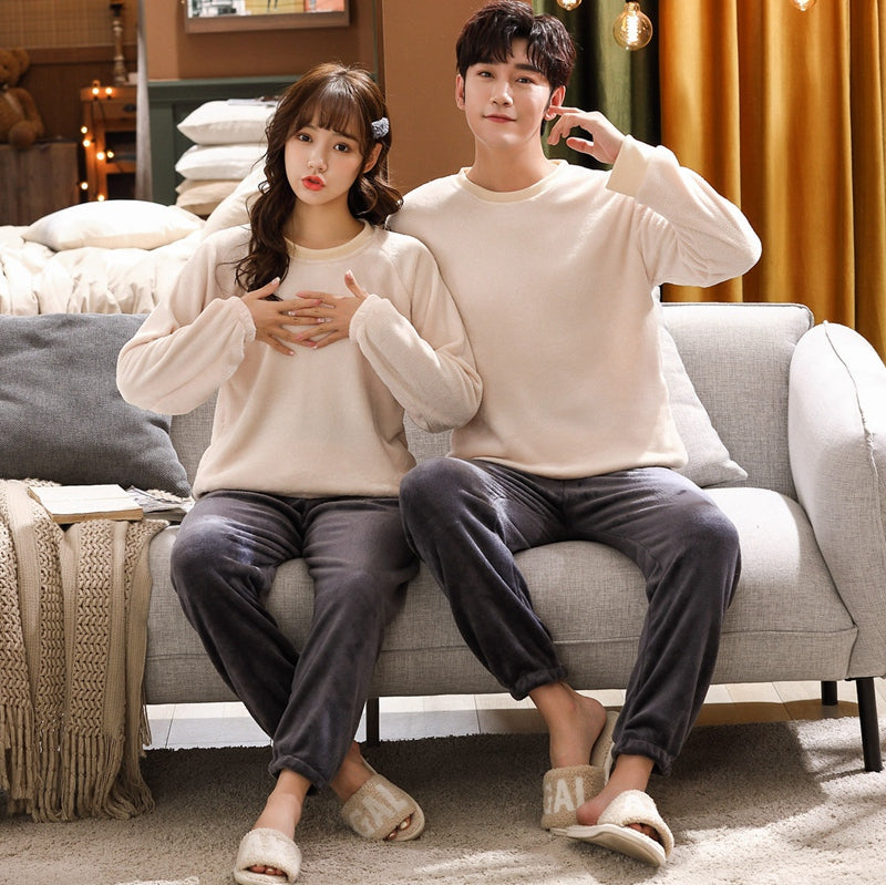 Winter-Weight Fleece Pyjama Set for Men 2 Winter-Weight Fleece Pyjama Set for Men - Image 2